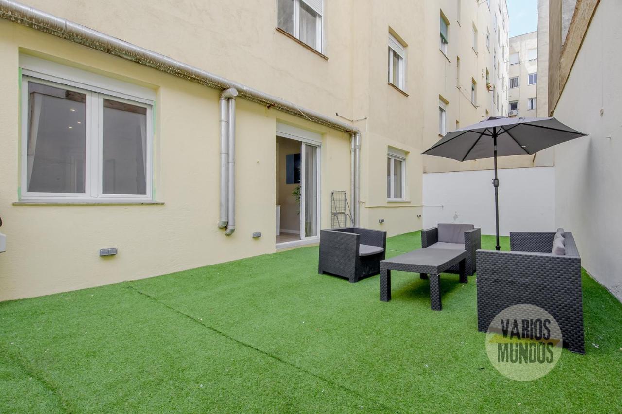 Moderno Piso Con Amplia Terraza Centro De Madrid Exterior foto